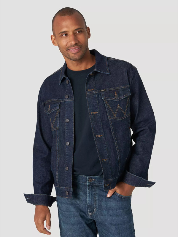 Куртка Wrangler Classic Denim Trucker Jacket Dark Wash 10MTJDWDW