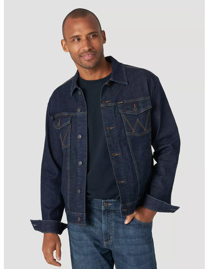 Куртка Wrangler Classic Denim Trucker Jacket Dark Wash 10MTJDWDW