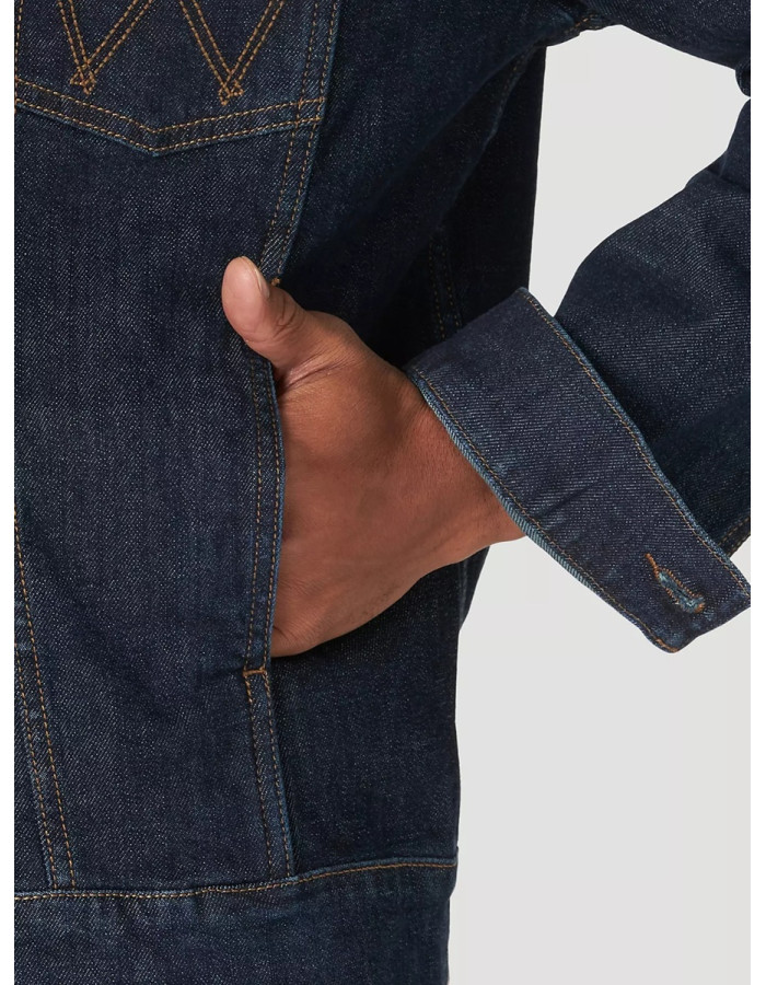 Куртка Wrangler Classic Denim Trucker Jacket Dark Wash 10MTJDWDW