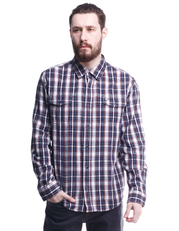 Сорочка Montana 11058 Blue/White