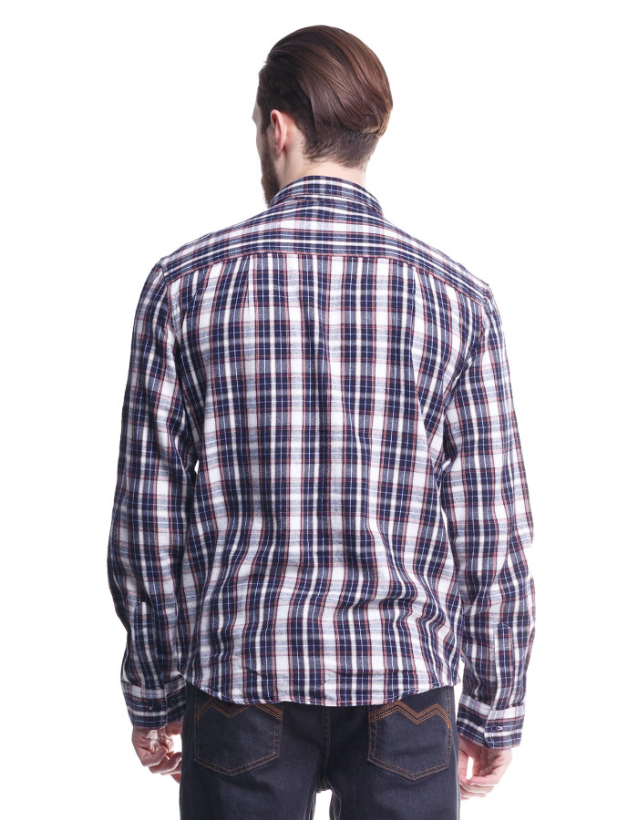 Сорочка Montana 11058 Blue/White