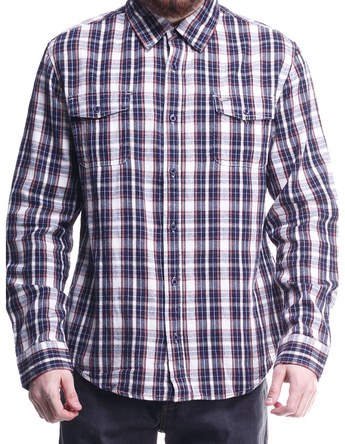 Сорочка Montana 11058 Blue/White