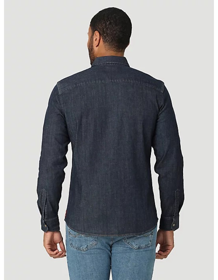Джинсова сорочка Wrangler MENS FLEX DENIM SHIRT:DUSK