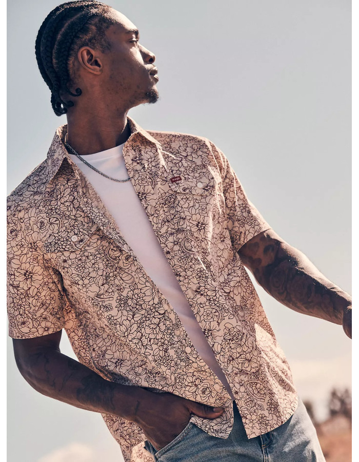 Сорочка Wrangler Men's Print Camp Shirt Floral