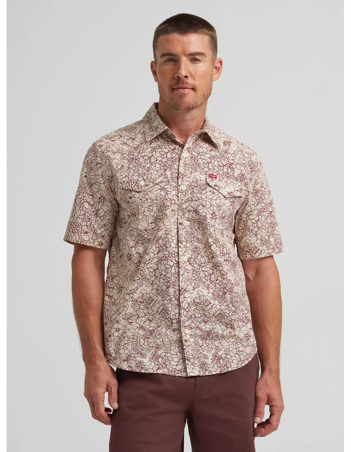 Сорочка Wrangler Men's Print Camp Shirt Floral