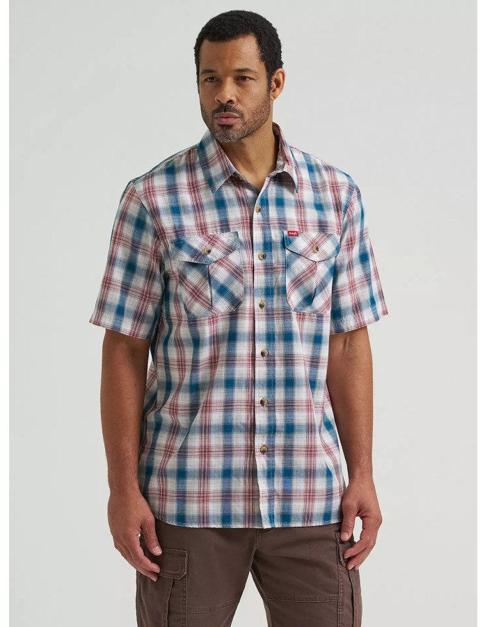Сорочка Wrangler Heritage Plaid Poplin Shirt Apple Butter Heather