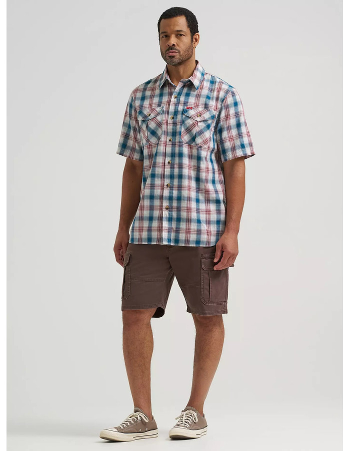 Сорочка Wrangler Heritage Plaid Poplin Shirt Apple Butter Heather