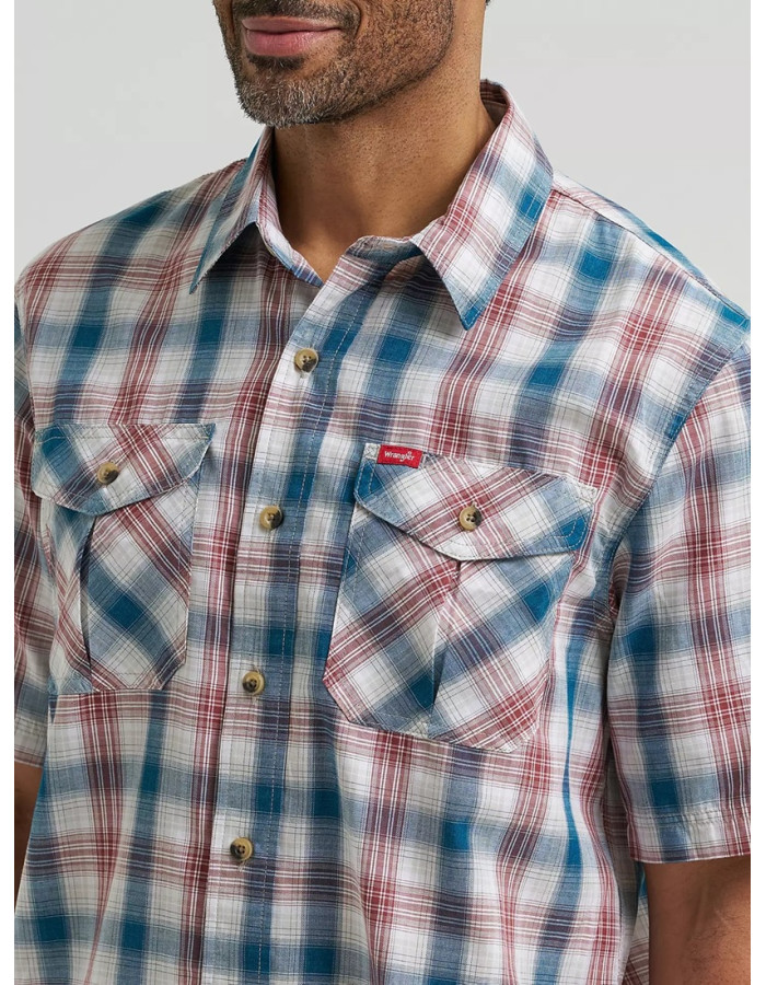 Сорочка Wrangler Heritage Plaid Poplin Shirt Apple Butter Heather