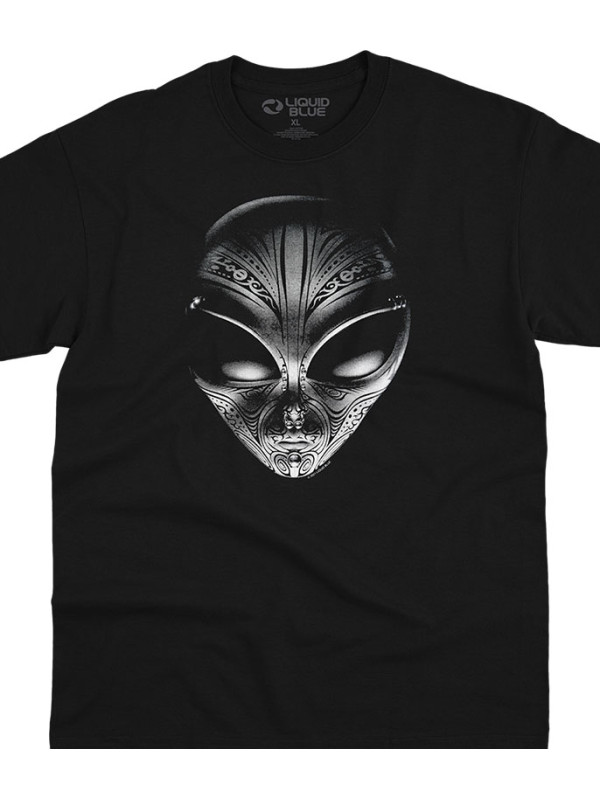 Футболка Liquid Blue Tribal Alien Black 31195