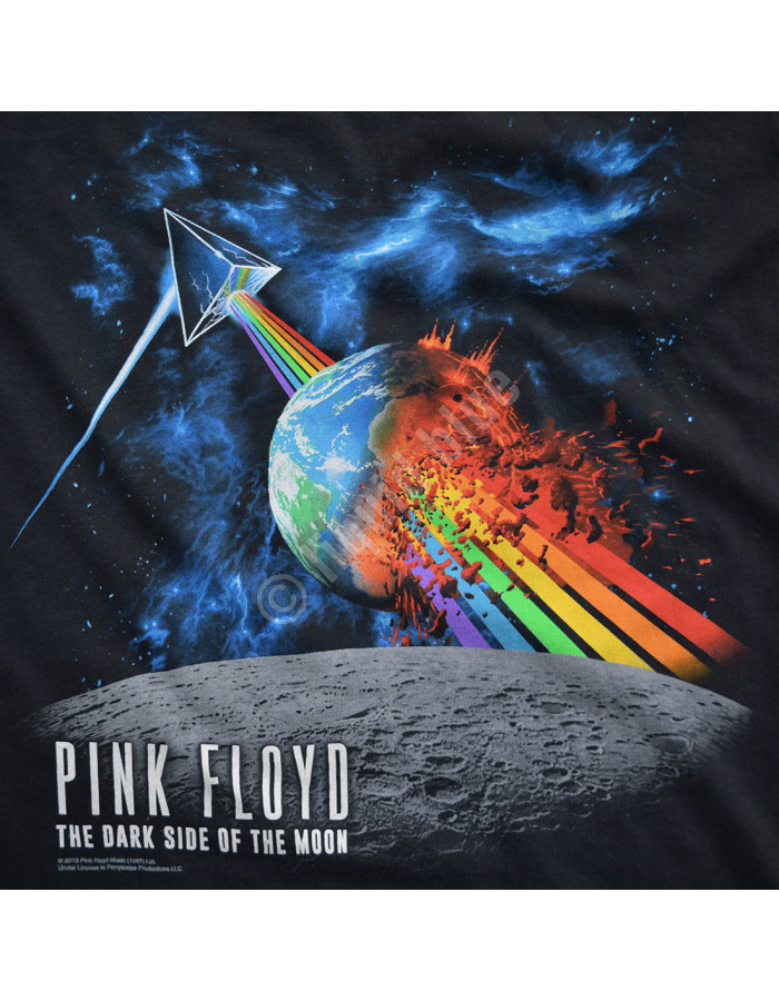 Футболка Liquid Blue Pink Floyd Rainbow Attack Black 31814