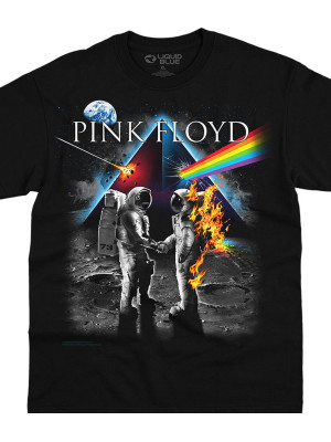 Футболка Liquid Blue Pink Floyd Moon Black  31815