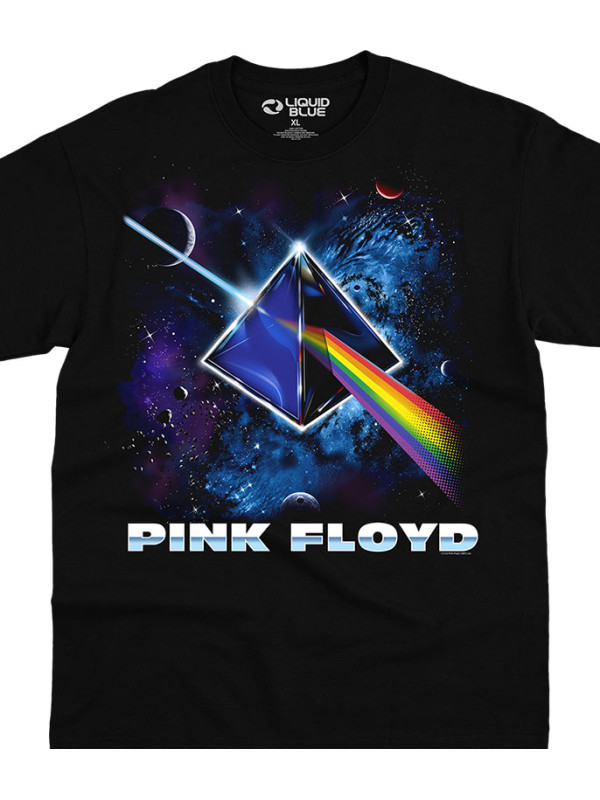 Футболки Liquid Blue Pink Floyd Cosmic Prism Black 31963