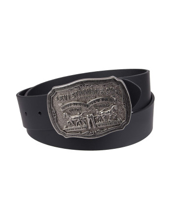 Ремінь Levis Mens 40mm Leather Antique Buckle Belt 11lv02P6