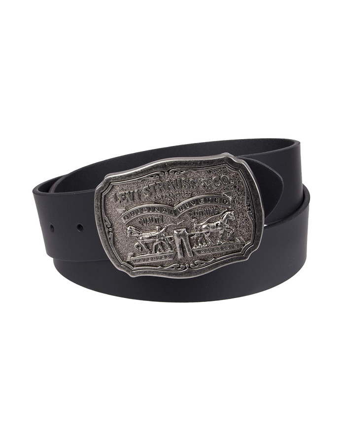 Ремінь Levis Mens 40mm Leather Antique Buckle Belt 11lv02P6
