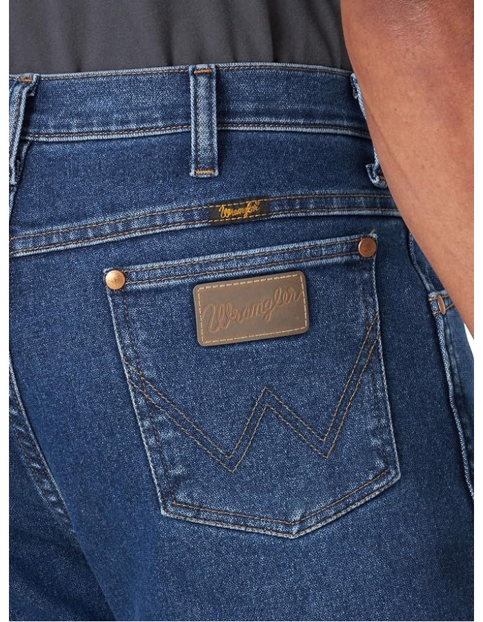 Джинсы мужские Wrangler®  0936 afgk Cowboy Cut® Slim Fit Jean Flex Stonewash
