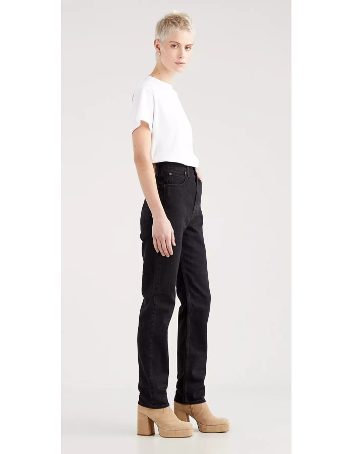 Жіночі джинси Levis 70's High Slim Straight Jeans Black