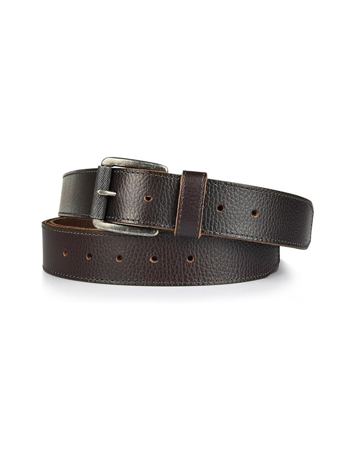 Ремінь Wrangler Men's Pebble Leather Belt, 38mm Roller Buckle LB93785WRQB