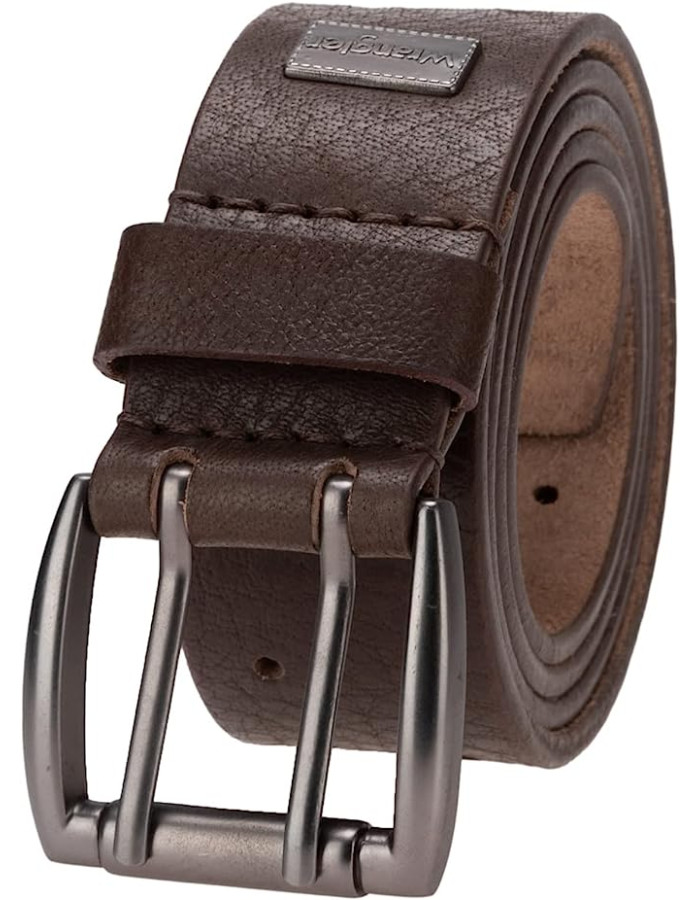 Ремінь Wrangler Men’s Logo Ornament Casual Everyday Belt for Jeans BE08007AQBR  