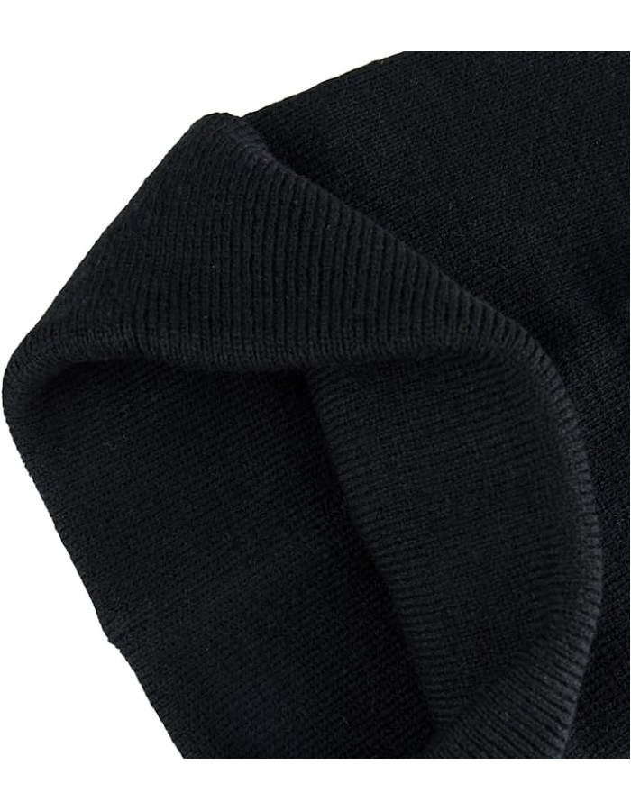 Шапка levis Men's Knit Cuffed All Season Beanie Hat Black Label