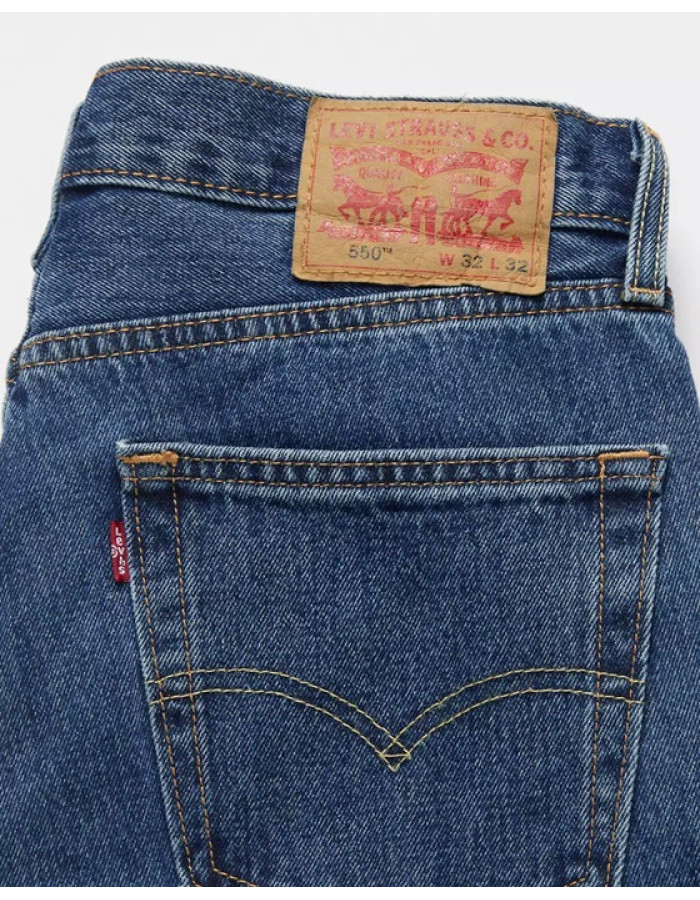 Чоловічі джинси LEVIS 550® Relaxed fit mens jeans Dark Stonewash 