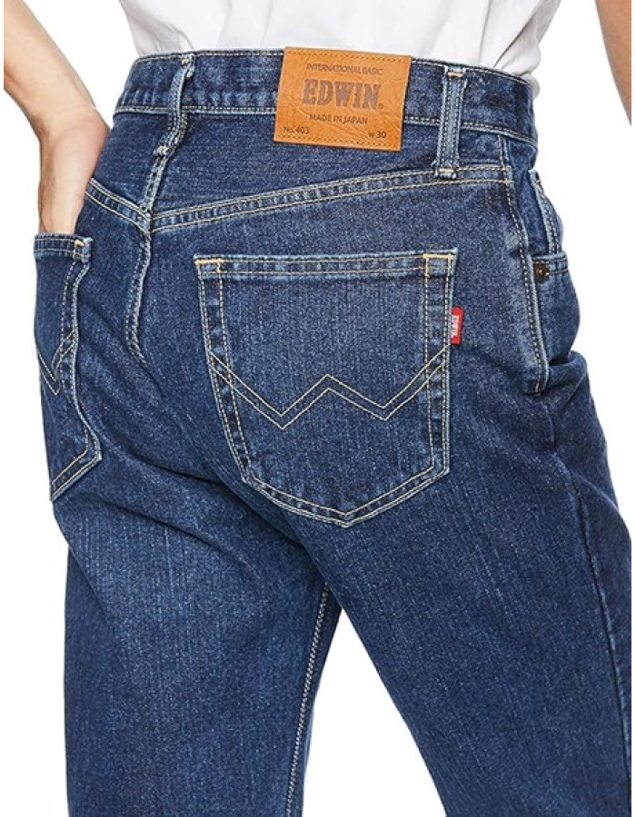 Джинси Edwin International 403 Basic Men's Regular Straight Jeans indigo blue