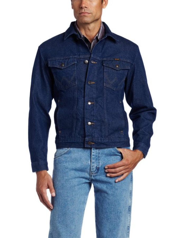 Куртка Wrangler Mens Unlined Denim Jacket 74145PW