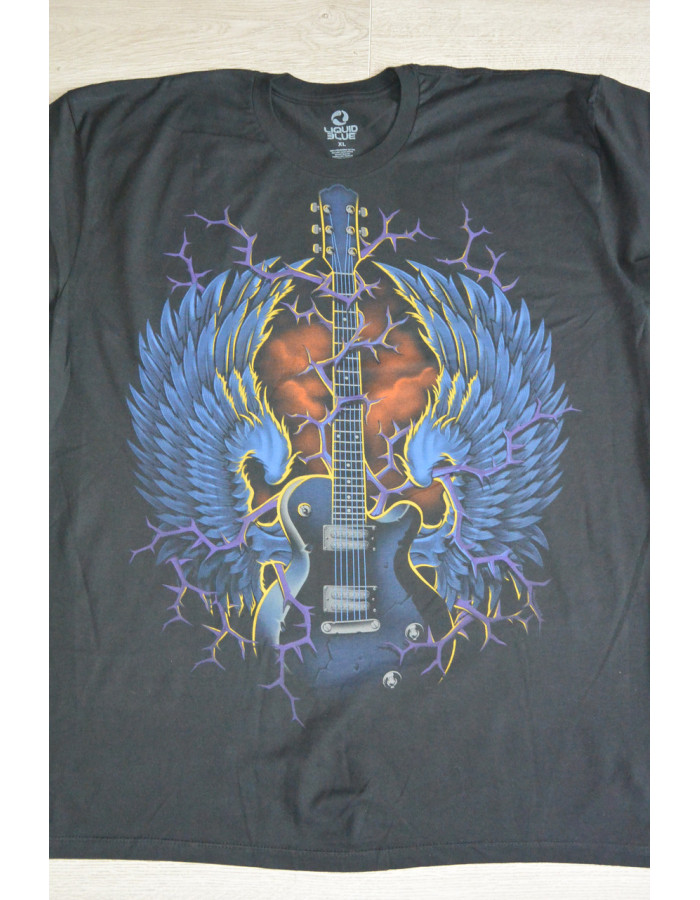 Футболка Liquid Blue guitar and wings  11999