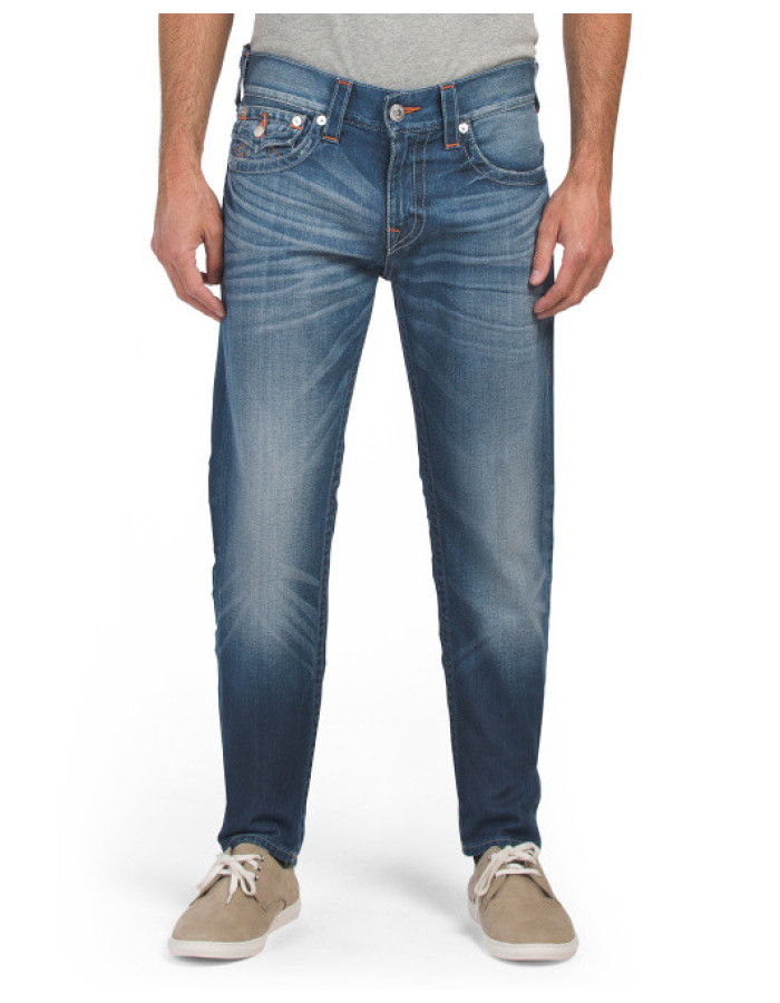 Джинси TRUE RELIGION Mesh Flap Pocket Skinny Jeans
