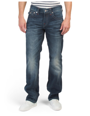 Джинси TRUE RELIGION Flap Pocket Contrast Stitching Straight Jeans