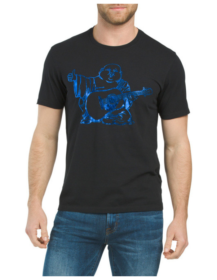 Футболка TRUE RELIGION Shine Buddha Crew Neck Tee