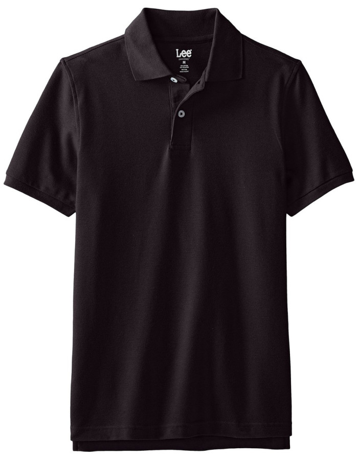 Поло Lee Mens Short-Sleeve Polo Shirt  Black