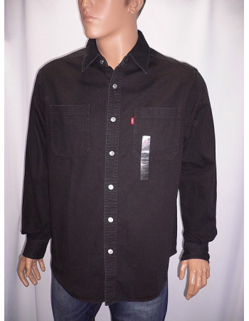 Джинсова сорочка LEVIS black