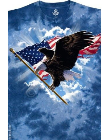 Футболка Liquid Blue PATRIOTIC FLYING EAGLE 11187