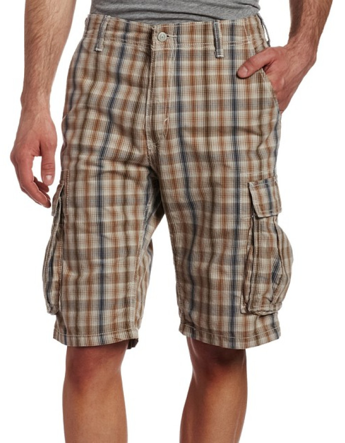 Шорти Levis Covert Core Cargo Birch Plaid Tan