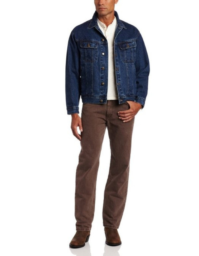 Куртка Wrangler Rugged Wear Unlined Denim Jacket RJK30AN