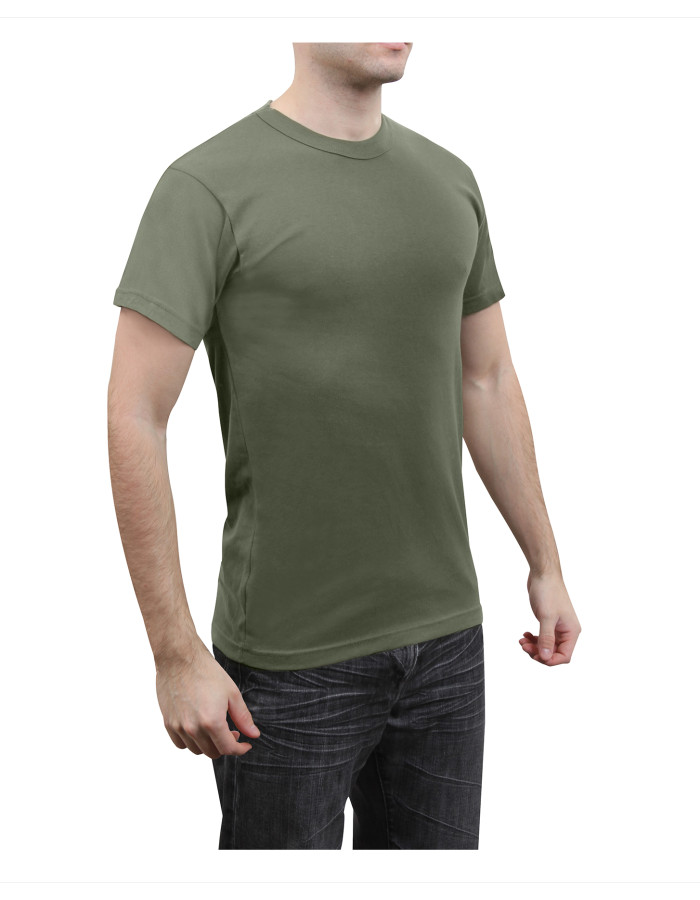 Футболка Rothco Solid Color 100% Cotton T-Shirt Foliage Green