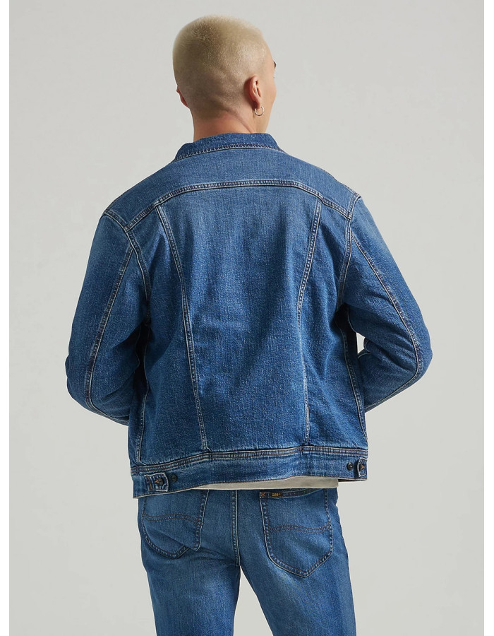 Джинсова куртка Lee Reversible Sherpa Lined Rider Mid Dark