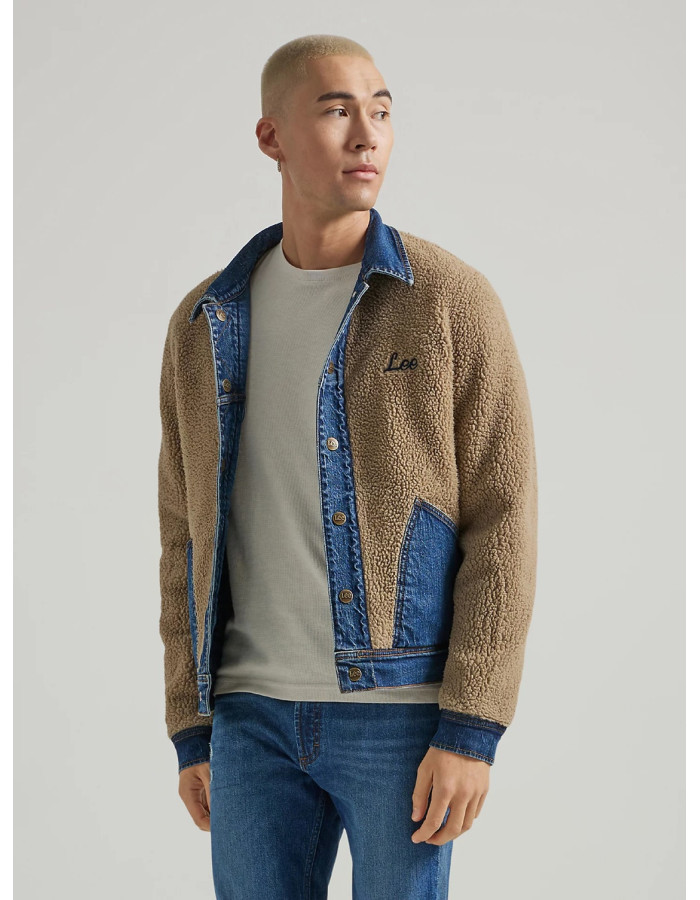 Джинсова куртка Lee Reversible Sherpa Lined Rider Mid Dark