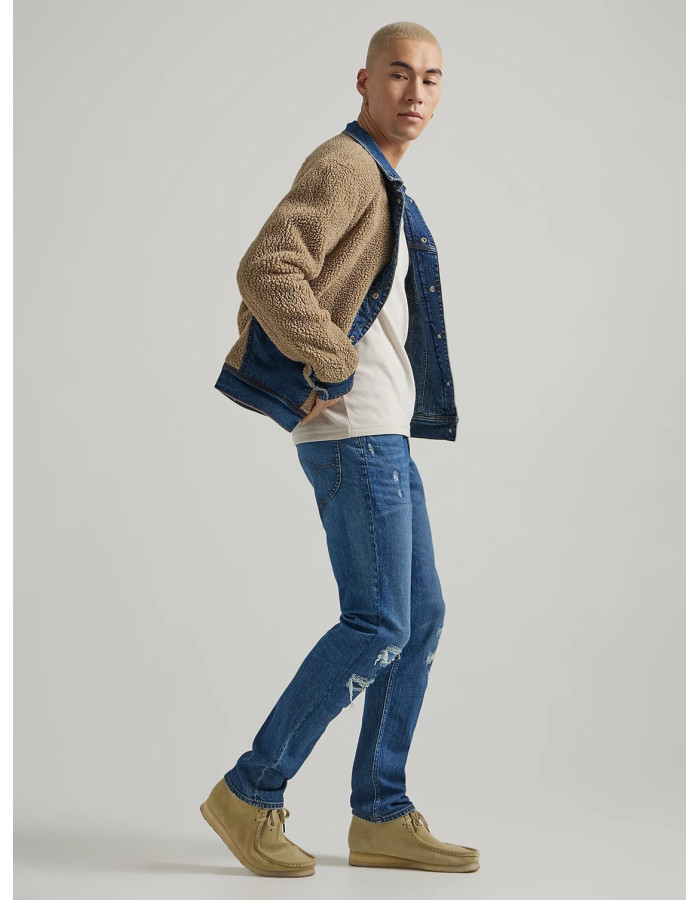 Джинсова куртка Lee Reversible Sherpa Lined Rider Mid Dark
