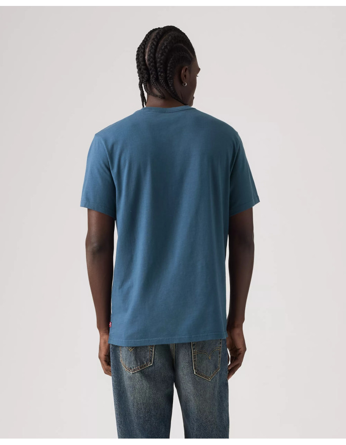 Футболка levis  Relaxed Fit Short-sleeve Embroidered Graphic Serif Ensign Blue161432379