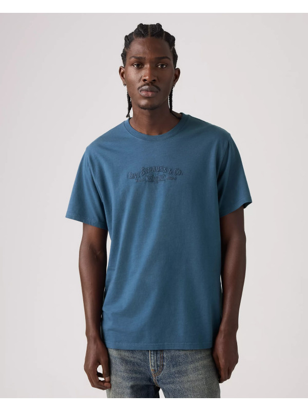 Футболка Levis Relaxed Fit Short-sleeve Embroidered Graphic Serif Ensign Blue161432379