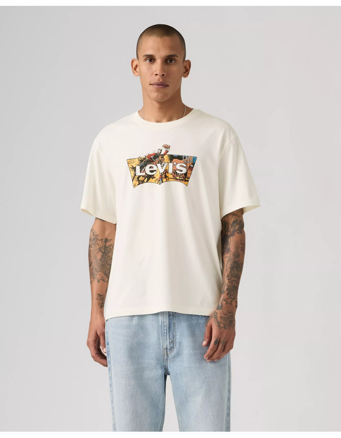 Футболка Levis Relaxed Fit Graphic Cowboy Fill Egret 161432445