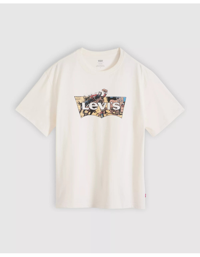 Футболка Levis Relaxed Fit Graphic Cowboy Fill Egret 161432445