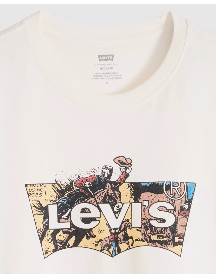 Футболка Levis Relaxed Fit Graphic Cowboy Fill Egret 161432445