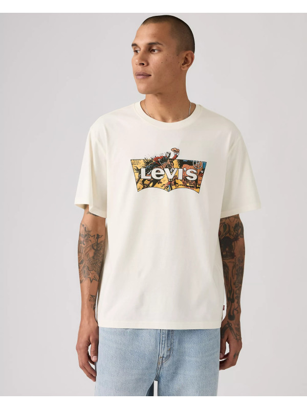 Футболка Levis Relaxed Fit Graphic Cowboy Fill Egret 161432445