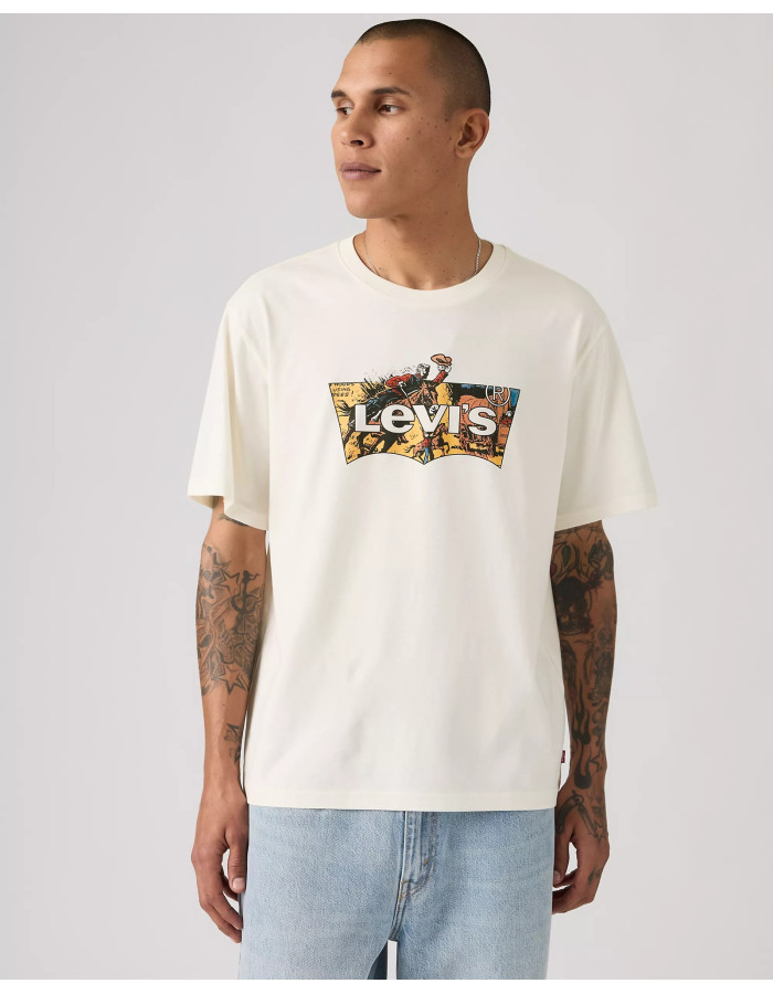 Футболка Levis Relaxed Fit Graphic Cowboy Fill Egret 161432445