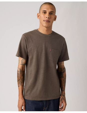 Футболка Levi's Men's Classic Pocket Maitake Brown 193420474