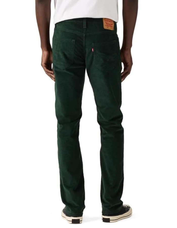 Джинсы мужские Levis 511 Slim Fit Corduroy Forest Green