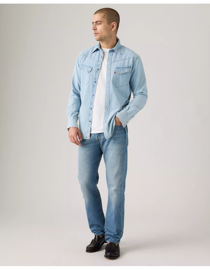Джинси чоловічі Levis 501 Original Fit On my Radio 