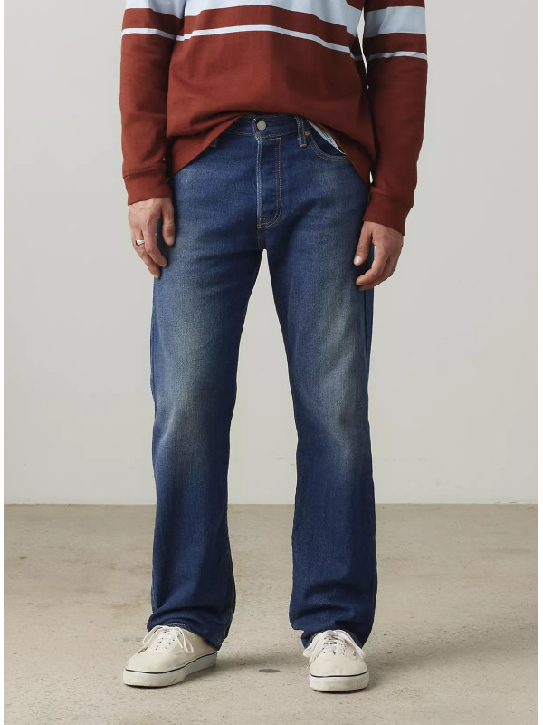 Джинси чоловічі Levis 501 Premium Original Men's It'S Time To Go Stre
